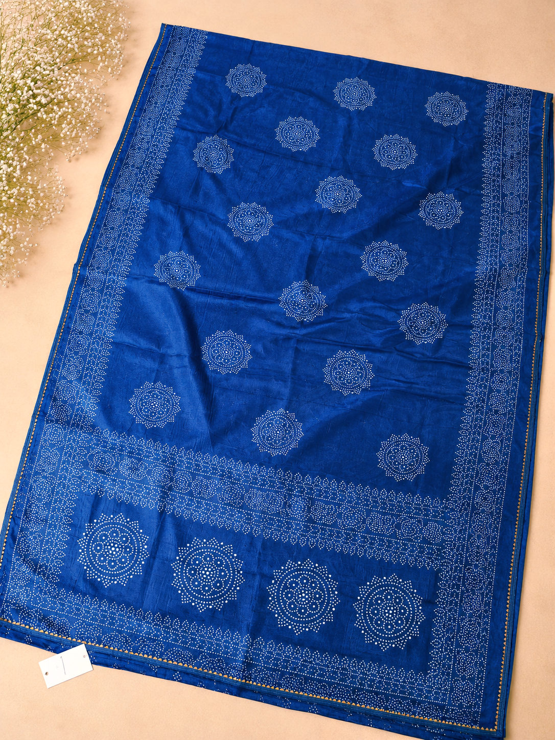 Blue Bandhani Saree (Copy)