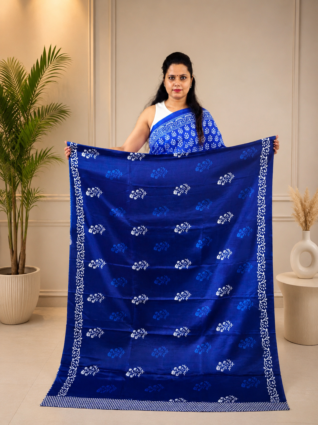 Indigo Saree 2