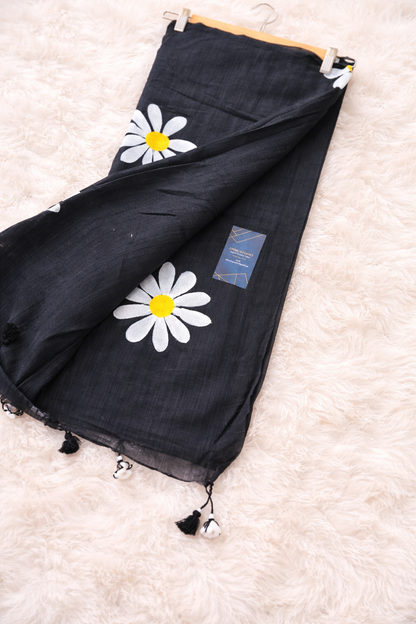 MulMul HandPaint Saree 1