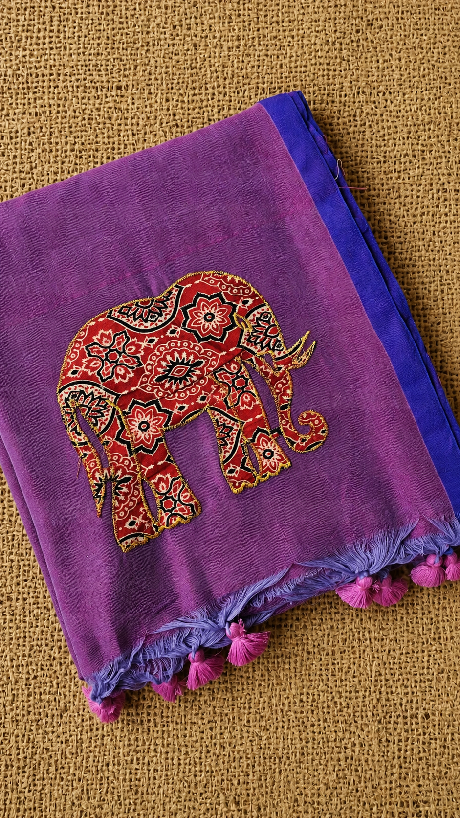 Elephant Patch - Purple