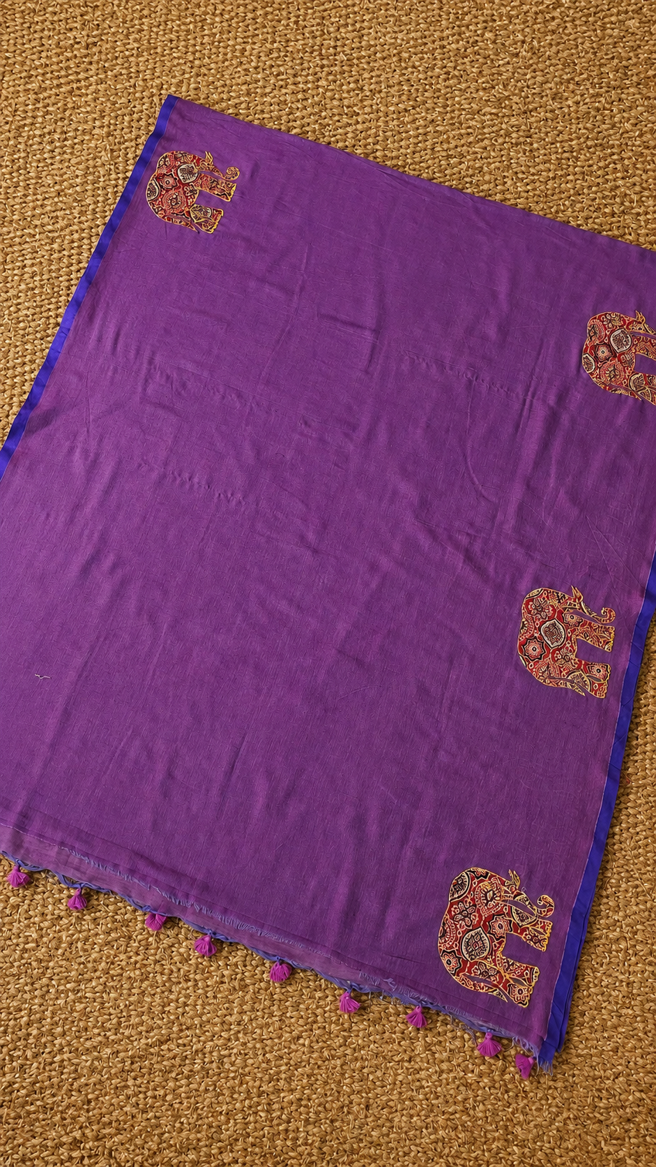 Elephant Patch - Purple