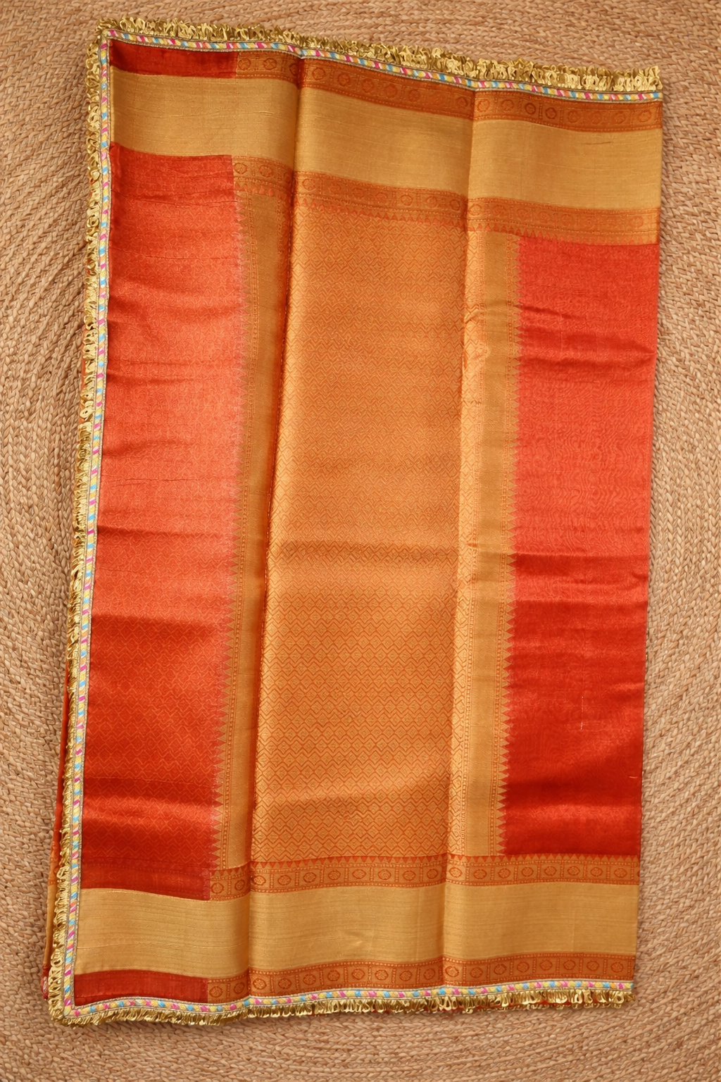 Tissue Banarasi Saree 3 with lace Border