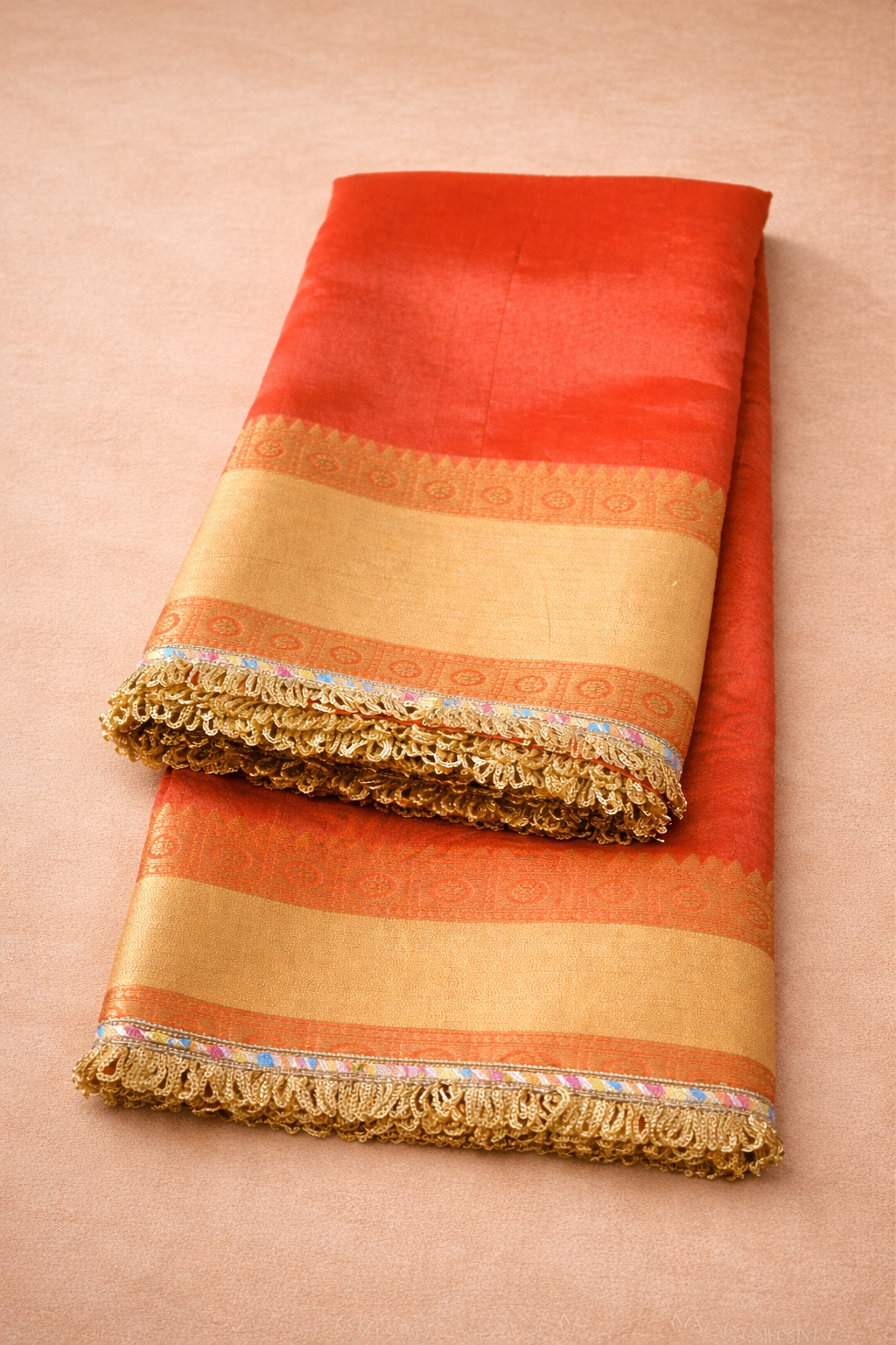 Tissue Banarasi Saree 3 with lace Border