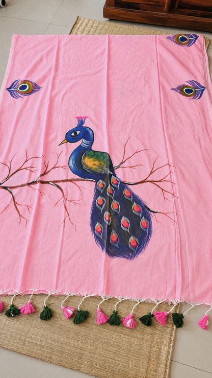 Peacock Bliss -Pink