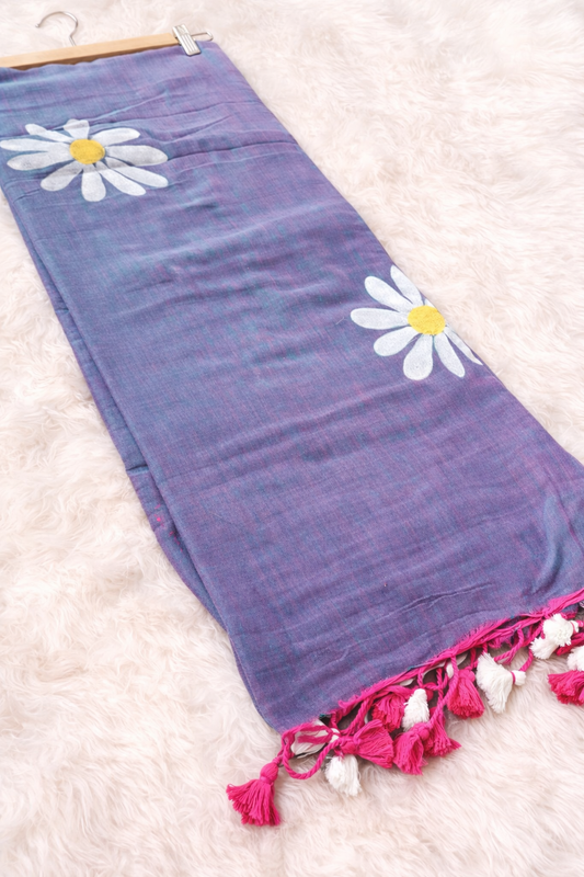 MulMul HandPaint Saree 3