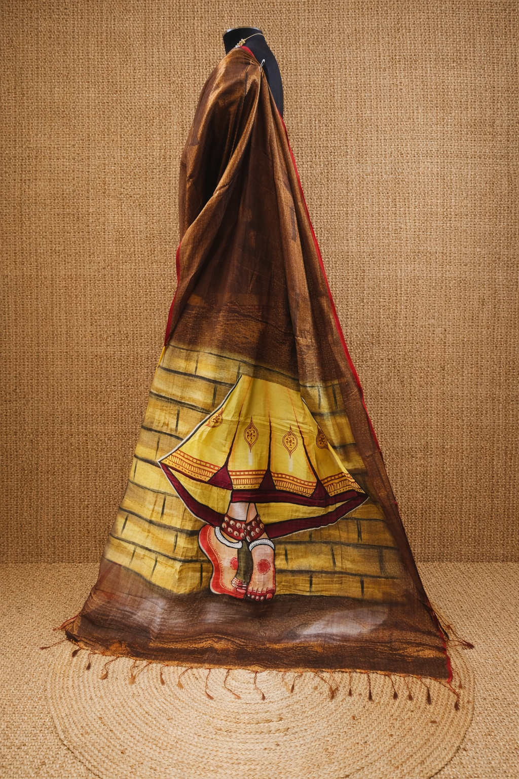 Raga Tissue HandPaint Saree 2