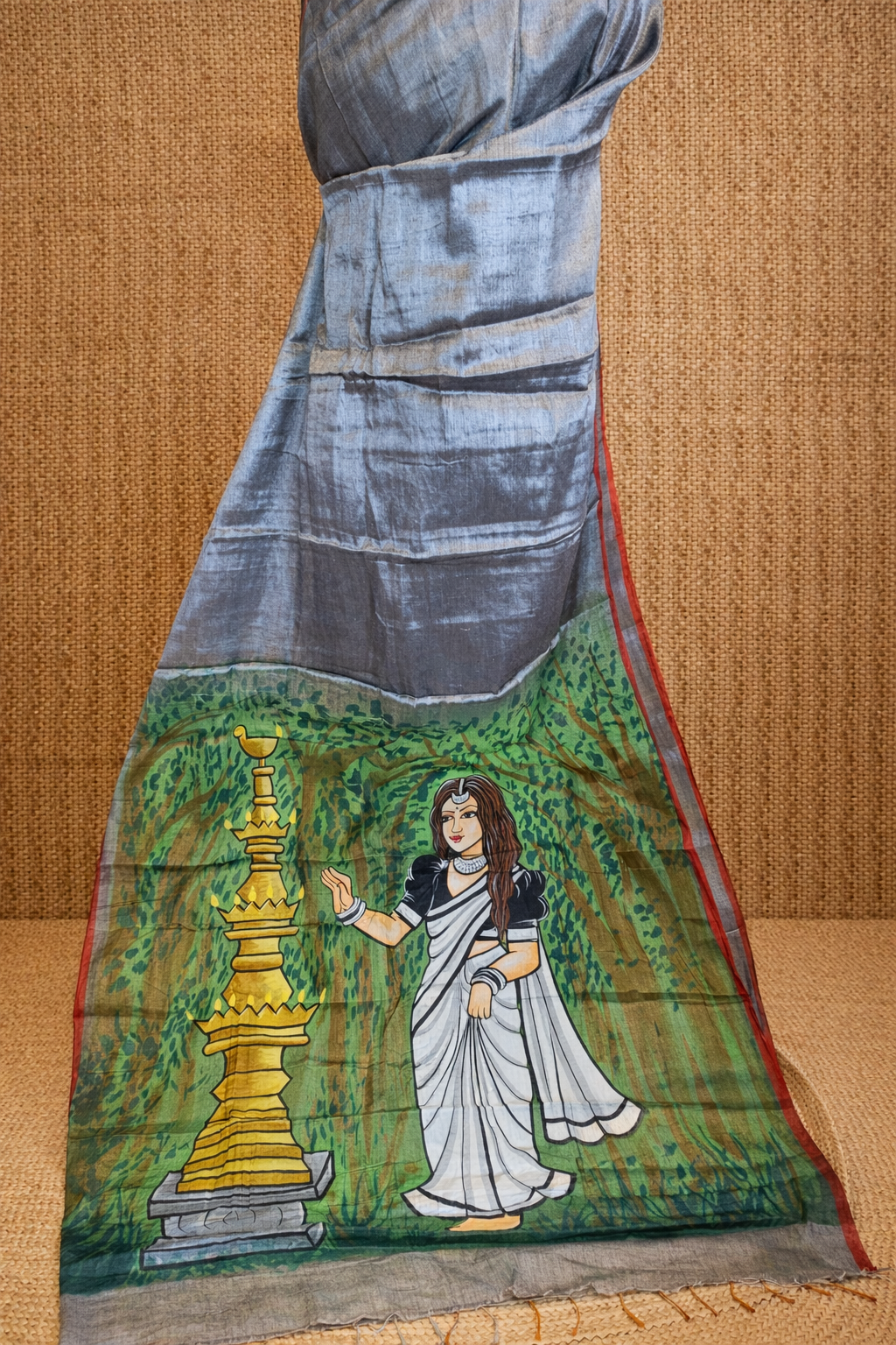 Raga Tissue HandPaint Saree 3
