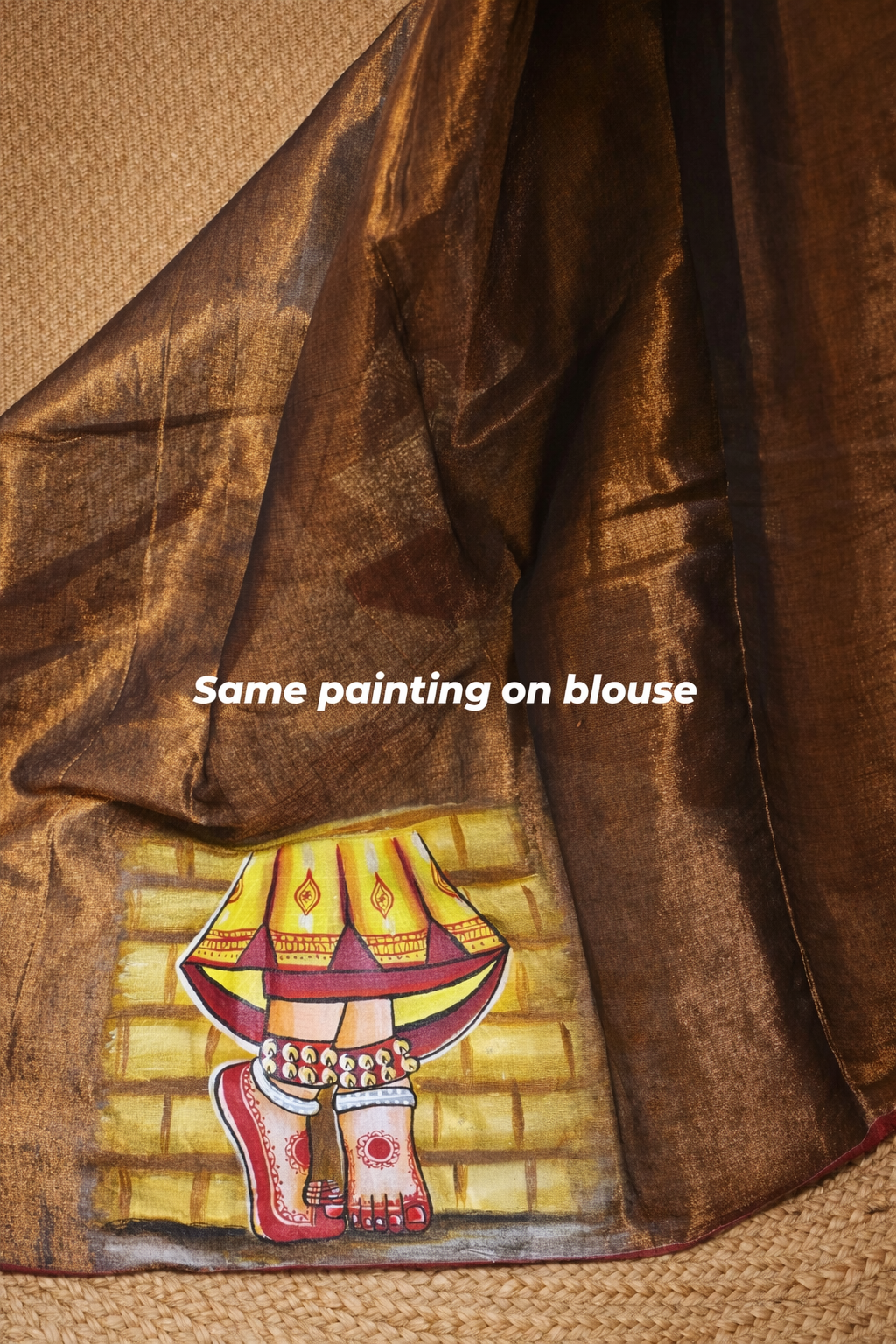 Raga Tissue HandPaint Saree 2