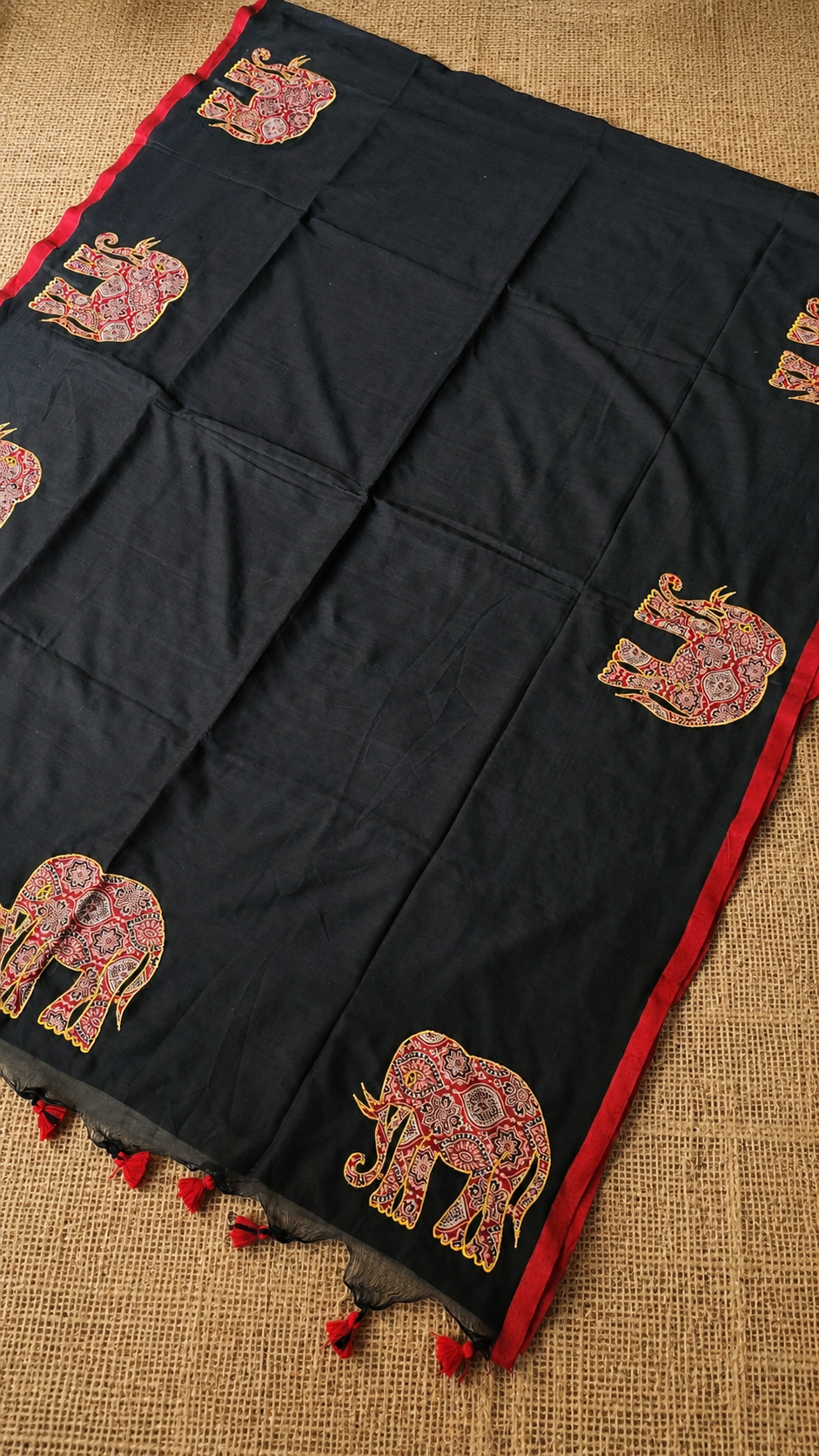 Elephant Patch - Black