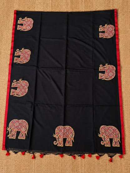 Elephant Patch - Black