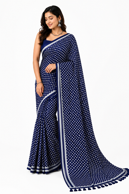 Blue Polka