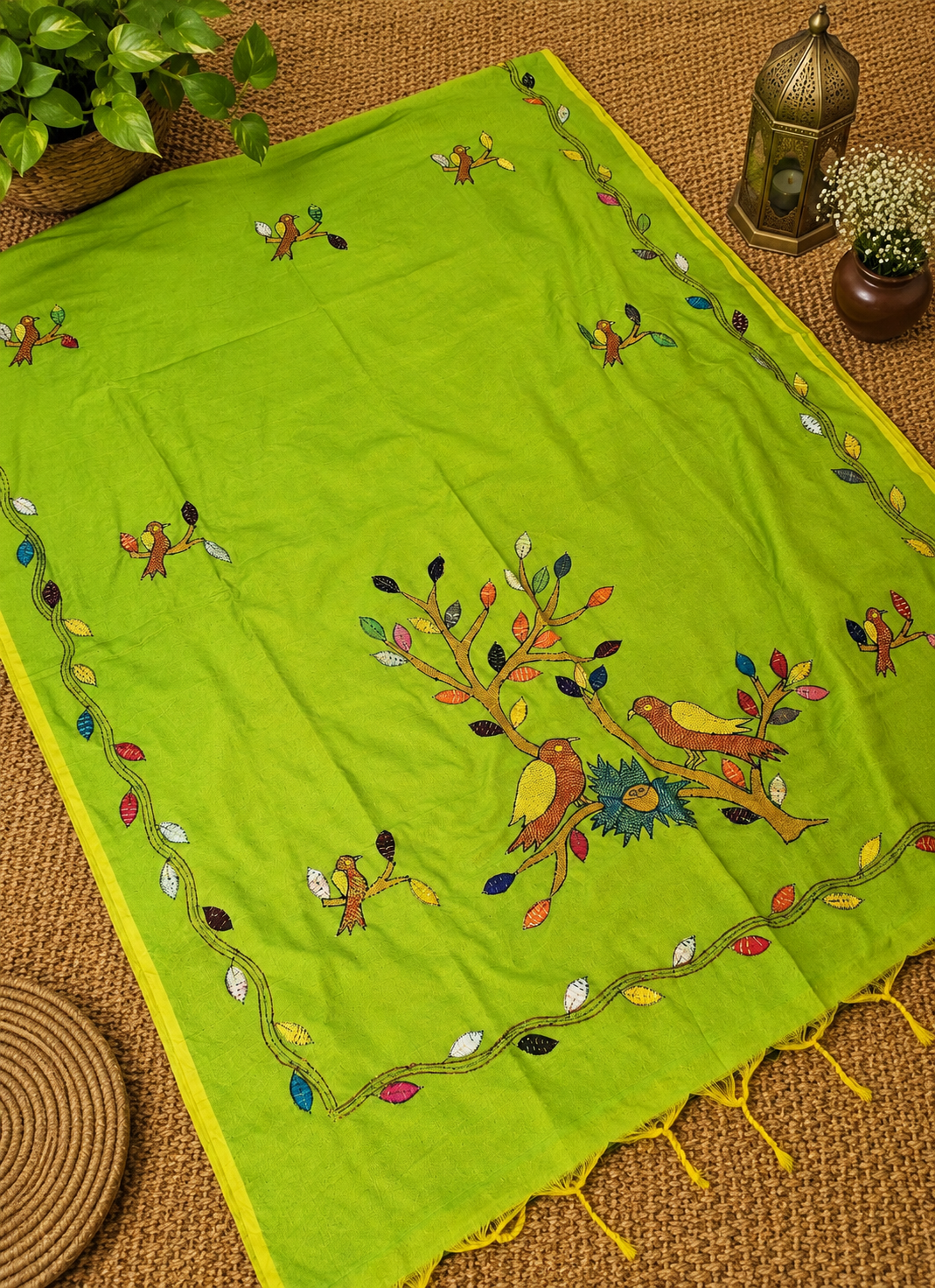 Bird kantha - Parrot