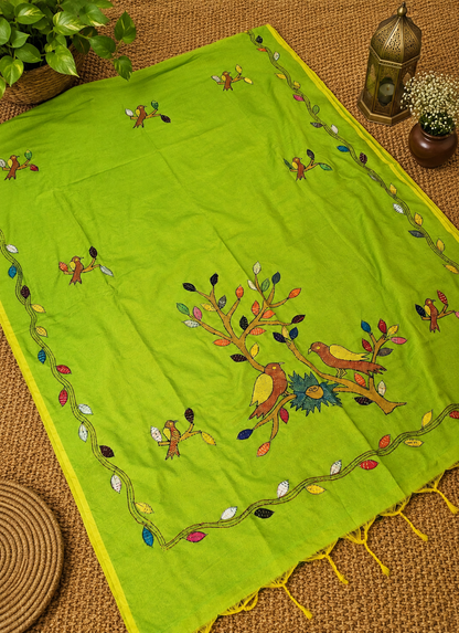 Bird kantha - Parrot