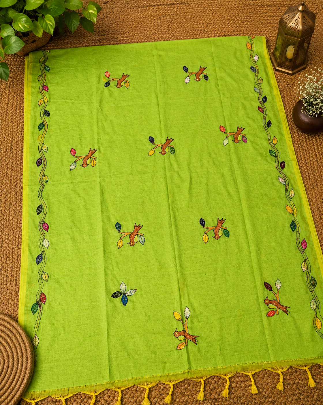 Bird kantha - Parrot
