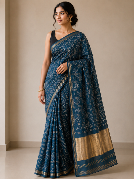 Bandhej Saree