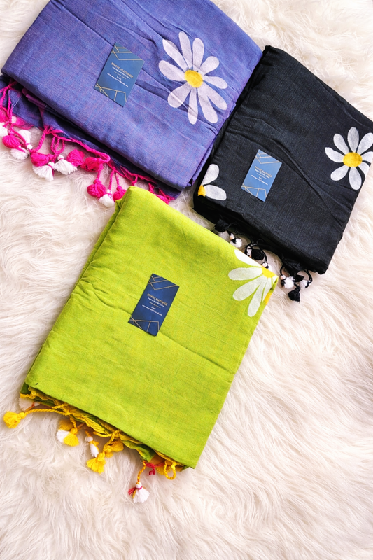 MulMul HandPaint Saree 2