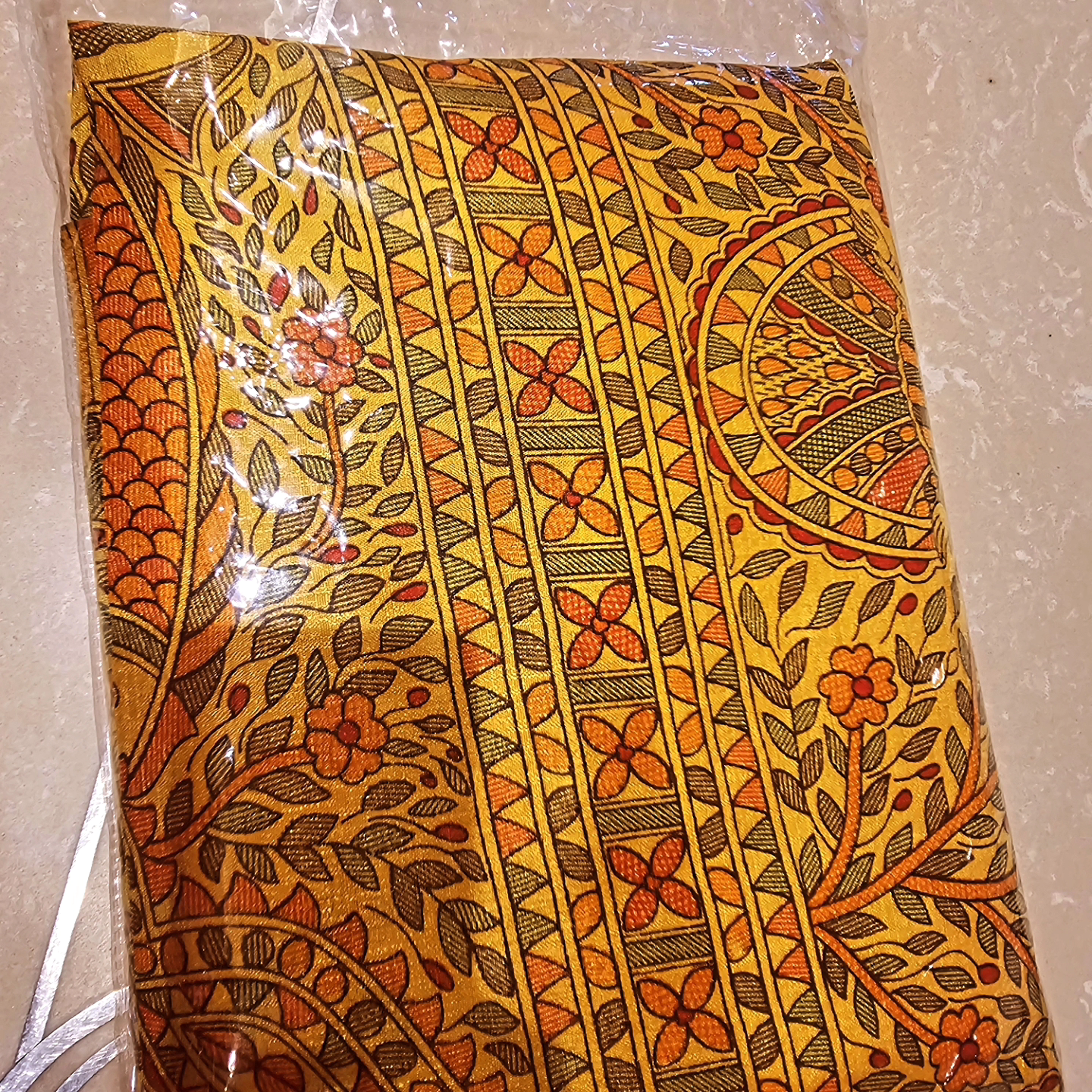 Madhubani Print Saree