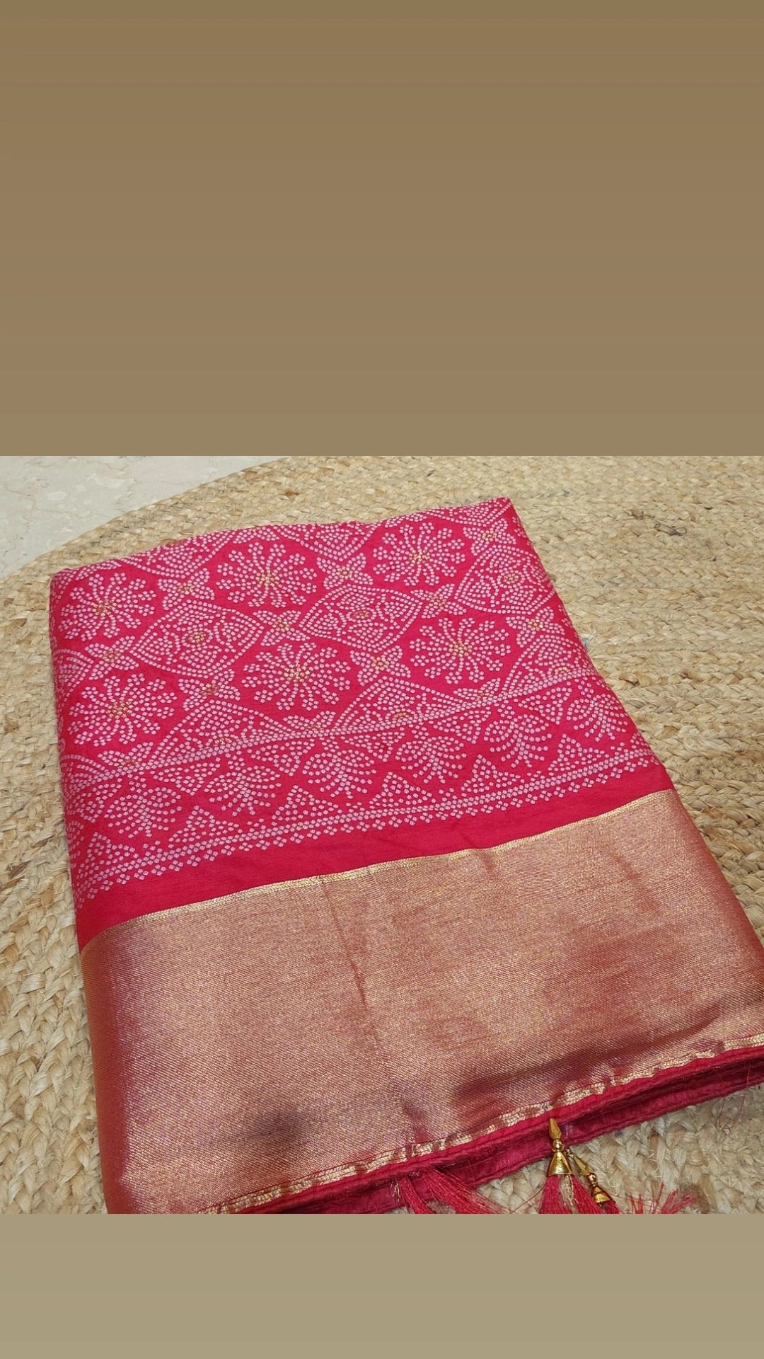 Bandani Saree