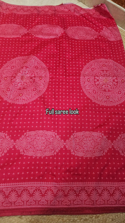 Bandani Saree