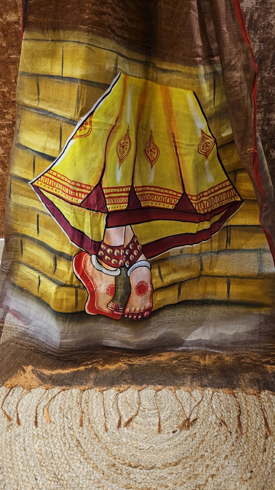 Raga Tissue HandPaint Saree 2