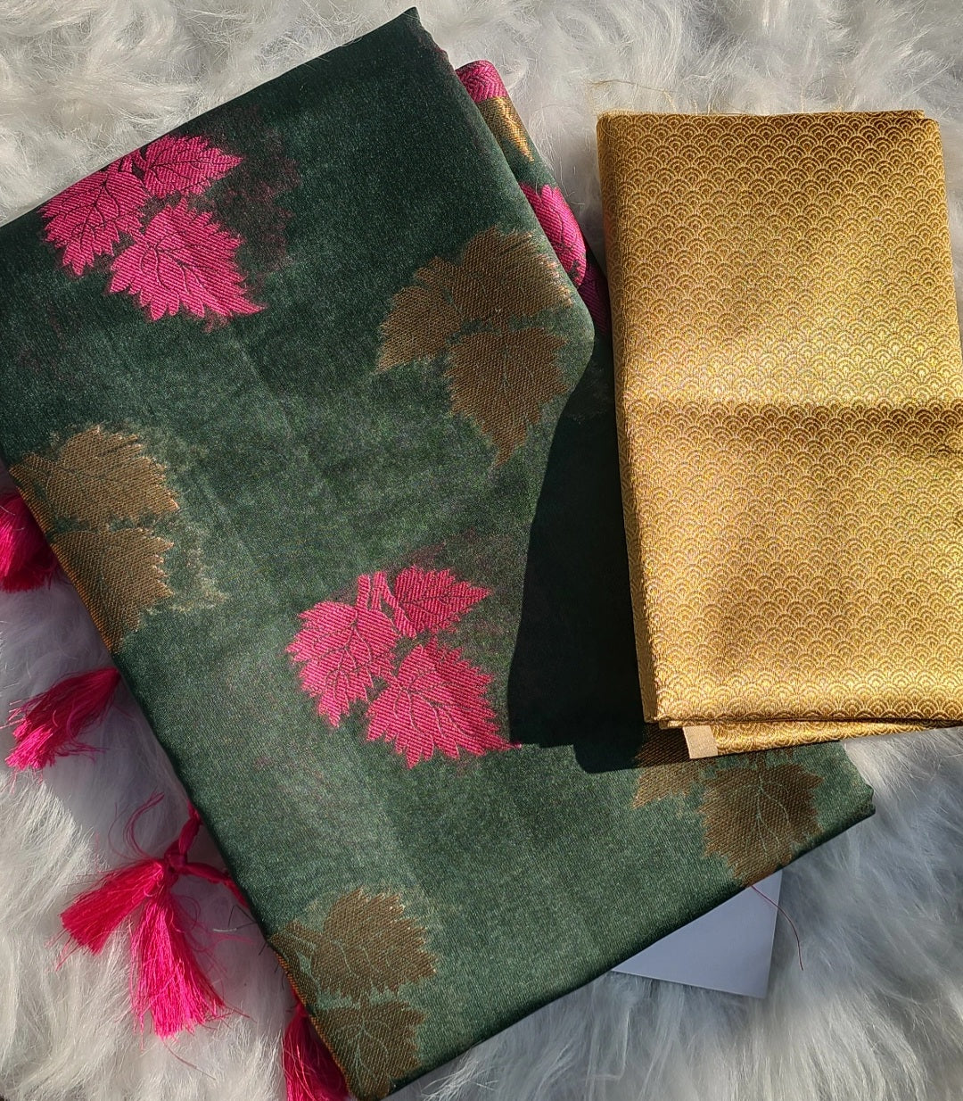 Silk Blend Banarasi Saree