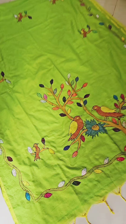 Bird kantha - Parrot