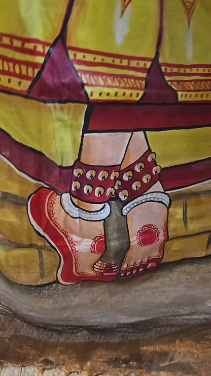 Raga Tissue HandPaint Saree 2