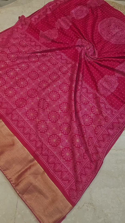 Bandani Saree