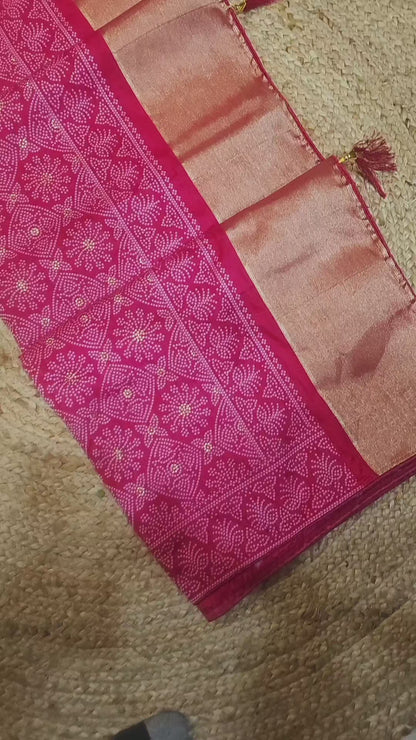 Bandani Saree